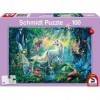 Schmidt Spiele-Au Pays des Créatures Mythiques Puzzle, 56254, Multicolore