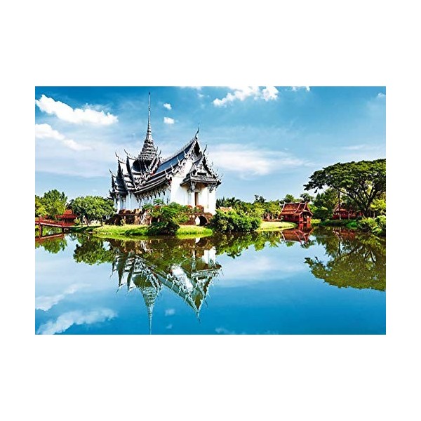 Trefl Puzzle modèle Palais Sanphet Prasat à Bangkok en Thailande 1000 pièces, 10437