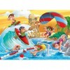 Clementoni Lets Sport-2x20 Enfant-boîte de 2 Puzzles 20 pièces -fabriqué en Italie, 3 Ans et Plus, 24780, No Color