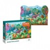 Dodo D300375 Educational Wonder Forest Puzzle 60 Pieces, Various