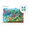 Dodo D300375 Educational Wonder Forest Puzzle 60 Pieces, Various