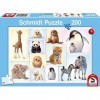 Schmidt Spiele- Enfants des Animaux De La Nature Sauvage Non Bébés, 200 pcs, 56270