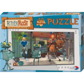 Jeux Noris 606031081 – Ritter Rost Puzzle – Prince Muscle Man, 48 Pièces