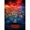 Clementoni Supercolor Stranger Things – 180 pièces Enfants 9 Ans, Puzzle série TV, Film Netflix, fabriqué en Italie, 21730, M