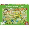 Schmidt Spiele Tropicale Non Animaux de la forêt équatoriale, 100 pcs, 56250