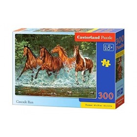 Castorland - B-030361 - Puzzle Premium Cascade Run - 300 pièces - Multicolore