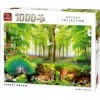 King- Wald Traum Puzzle de 1000 pièces, 55980, Multicolore