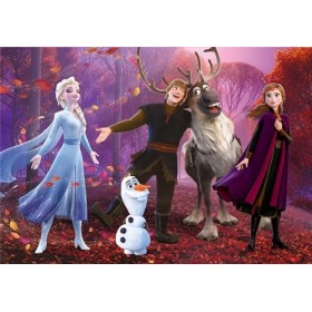 Clementoni Frozen Supercolor Disney La Reine des Neiges – 104 pièces Enfants 6 Ans, Puzzle Dessins animés, fabriqué en Italie