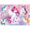 Clementoni- Supercolor Jolly Unicorns – 24 Maxi pièces Enfants 3 Ans, Puzzle Licornes, Illustration, fabriqué en Italie, 2852
