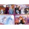Clementoni Frozen Supercolor Disney La Reine des Neiges – 180 pièces Enfants 7 Ans, Puzzle Dessins animés, fabriqué en Italie