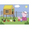 Clementoni- Peppa Pig Supercolor Pig-60 Maxi Pièces, Enfants 4 Ans, Puzzle Dessin Animé-Fabriqué en Italie, 26590