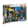 Clementoni Batman Supercolor Batman-104 Maxi pièces, 4 Ans Enfant, Puzzle héros-fabriqué en Italie, 25708, No Color, 24.9 x 3