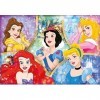 Clementoni Disney Princess Princess-180 pièces-Puzzle Enfant-fabriqué en Italie, 7 Ans et Plus, 29311, No Color