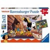 Ravensburger-en déplacement avec Yakari Tiere 2 x 12 pièces de Puzzle, 05069, Multicolore