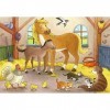 Ravensburger - 07590 4 - Puzzle - Heureuses Familles DAnimaux - 2 x 12 Pièces