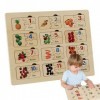 Samuliy Puzzle dapprentissage des nombres pour Tout-Petits - Puzzle cognitif des nombres,Tableau dactivités, Jouets de déve