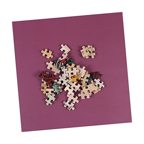 KOMBIUDA Énigmes Ensemble De 150 Pièces Mini Puzzles pour Adultes Scie Sauteuse Puzzle Adulte Casse-tête Éducatif Jouet Éduca