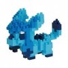 nanoblock - NBPM-072 - Pokemon Glaceon Givrali Glaziola Multi-Coloured