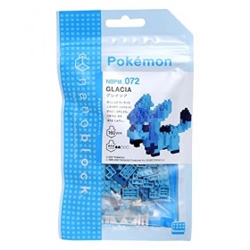 nanoblock - NBPM-072 - Pokemon Glaceon Givrali Glaziola Multi-Coloured