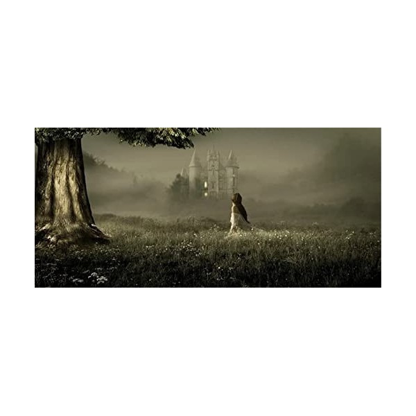 70 Pièces Puzzles pour Adultes, Femme et Château Puzzles Colorés pour Enfants et Adolescents à partir de 12 Ans, Art de Puzzl