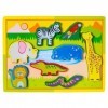 Yumna Puzzles danimaux pour Tout-Petits | Puzzles épais en Bois, Jouet cognitif danimaux | Jouets de motricité Fine pour, p