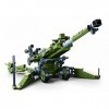 Sluban- Model Bricks-M777 Howitzer 258pcs, M38-B0890, Multicolore