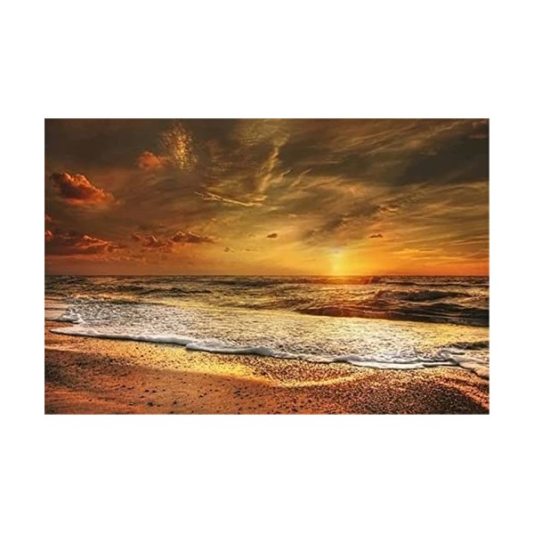 70 Pièces Puzzle pour Adultes avec Enfants Puzzle De Plancher Belle Plage Enfants Jeu Intellectuel Apprentissage Éducation Dé