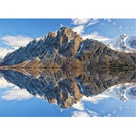 70 Pièces Puzzles pour Adultes Puzzles Difficiles Puzzles Lac et Forêt Puzzle Bricolage Jouets de Divertissement Cadeau pour 