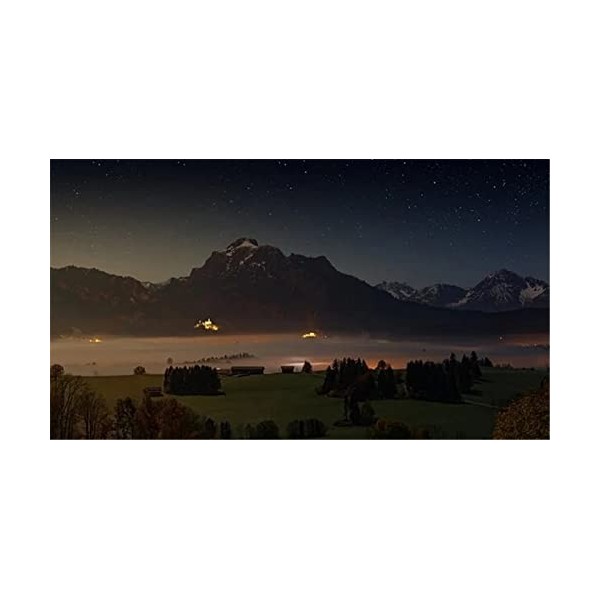 70 Pièces Puzzles pour Adultes Puzzles Difficiles Puzzles Lac et Forêt Puzzle Bricolage Jouets de Divertissement Cadeau pour 