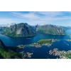 Puzzle 70 pièces - Puzzles pour Adultes - Puzzles pour Enfants Puzzles en Bois Jeux Norvège - Puzzles des îles Lofoten 70 piè