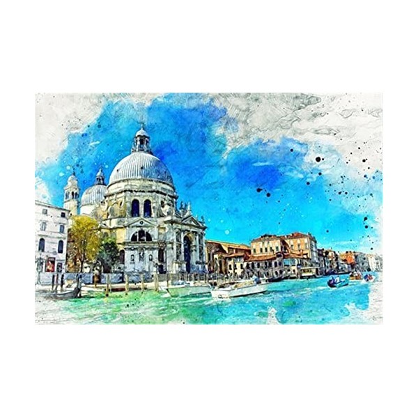 Puzzles 70 pièces-Puzzles 70 pièces pour Adultes - Belle Peinture - Puzzles -Jeu de décompression éducatif Familial.-20x15cm 