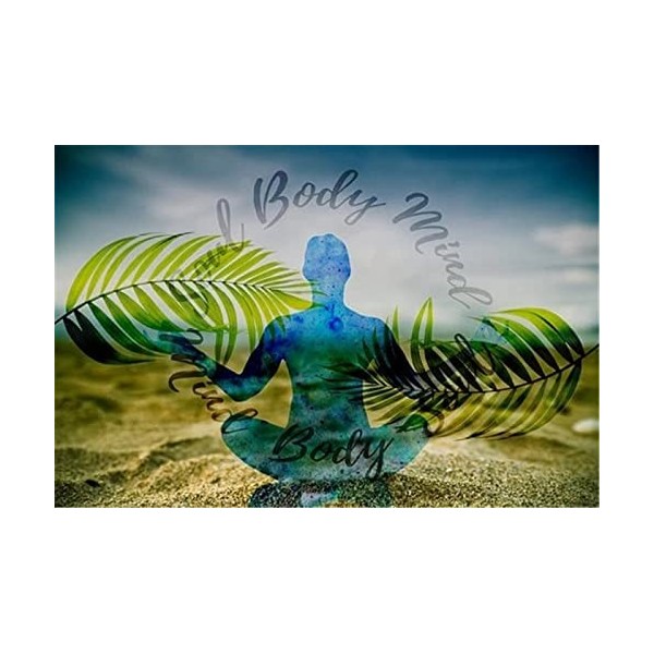 Puzzles 70 pièces - Puzzles de 70 pièces pour Adultes - mouvements de Yoga - Puzzles - Jeu de décompression éducatif Familial