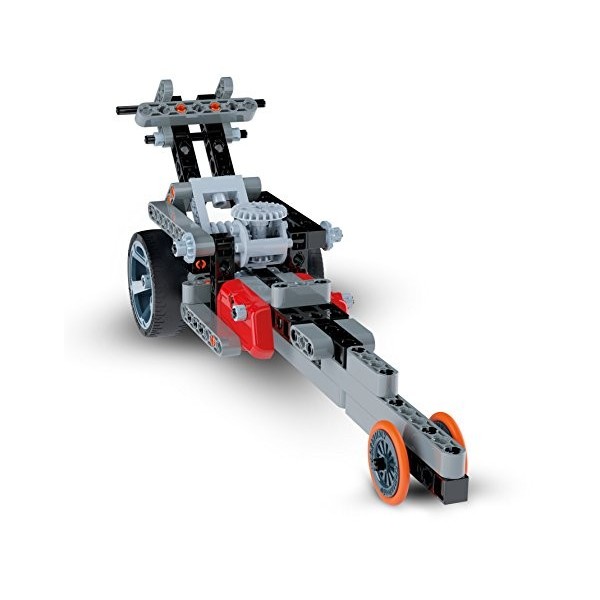 Clementoni - 59016.2 - Construction Set Galileo - Roadster Et Dragster
