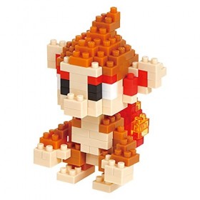 nanoblock - NBPM-078 - Pokemon Chimchar Ouisticram Panflam