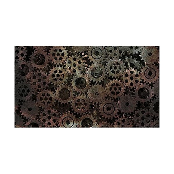 Puzzles 70 pièces pour Adultes - Engrenages usés Puzzle 70 pièces, Puzzle de Sol pour Enfants adultes-20x15cm 7.87x5.90inch 