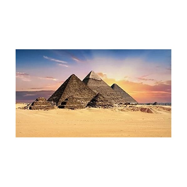 Puzzle 70 pièces - Puzzles pour Adultes - Puzzles pour Enfants Puzzles en Bois Jeux Pyramides et déserts Puzzles 70 pièces po