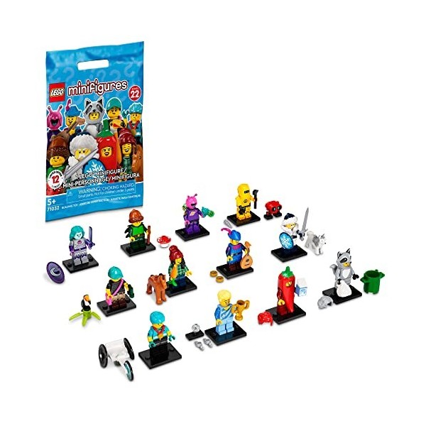 LEGO Minifigures Series 22 71032 Limited Edition Building Kit. Collectible Toys for Creative Fun for Ages 5+ 1 of 12 to Coll