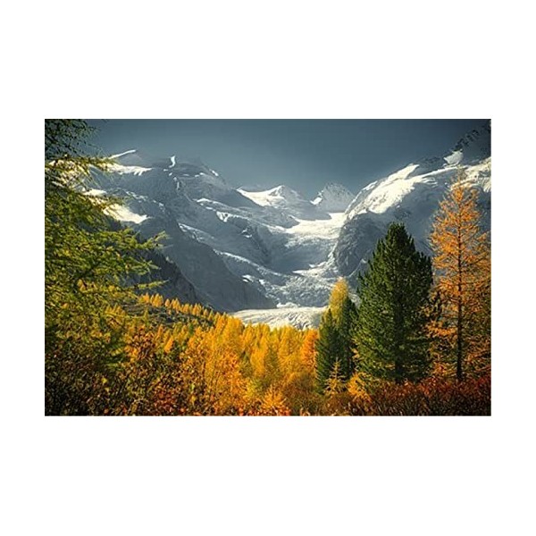 Puzzles 70 Pièces pour Adultes Beau Paysage Puzzle Difficile et Défi-20x15cm 7.87x5.90inch 