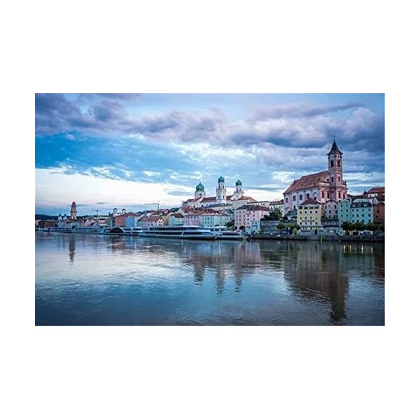 70 Pièces Puzzles pour Adolescents et Adultes Beau Pont Suspendu Puzzle en Bois, Meilleur Cadeau pour Adultes et Enfants-20x1