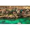 Puzzles en Bois pour Adultes 70 Pièces Village Bord de Mer - Puzzles Uniques pour la Détente - Cadeaux pour Les Amoureux des 