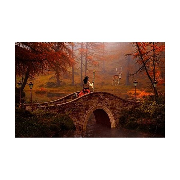 Puzzle 70 pièces Puzzle éducatif Jeu de Famille Ange et Colombe Cadeau pour Adultes et Enfants-20x15cm 7.87x5.90inch 