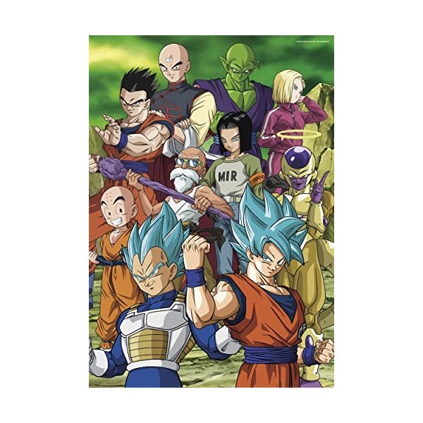 Clementoni- Dragonball Supercolor Puzzle-Dragonball-104 Pièces, Enfants 6 Ans, Puzzle Dessin Animé-Fabriqué en Italie, 25750