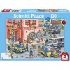 Schmidt Spiele 56450 opération policière, Puzzle 100 pièces pour Enfants, Taille Unique