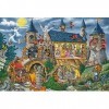 Schmidt Spiele 56451 château fantôme, Puzzle pour Enfants 100 pièces, Taille Unique