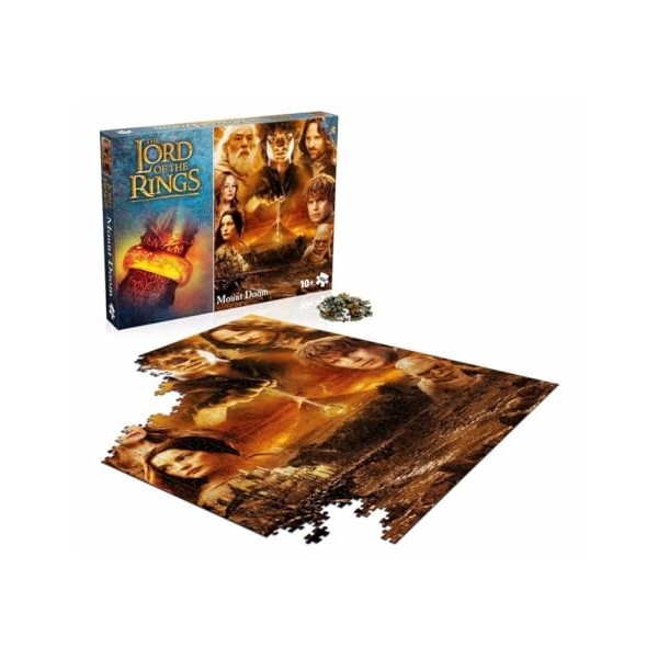 Puzzle 1000 Teile - Der Herr der Ringe - Herr der Ringe Fanartikel - Alter 10+