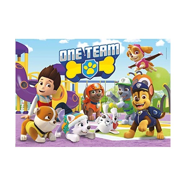 Clementoni- Puzzle Patrulla Canina Paw Patrol 180pzs PatPatrouille-180 pièces Enfant-fabriqué en Italie, 7 Ans et Plus, 2930