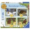 Ravensburger The Gruffalo 4 in Box 12, 16, 20, 24 Pieces Jigsaw Puzzles for Kids Age 3 Years Up