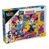 Lisciani, Maxi Puzzle pour enfants a partir de 4 ans, 250 pièces, 2 en 1 Double Face Recto / Verso avec le dos à colorier - D