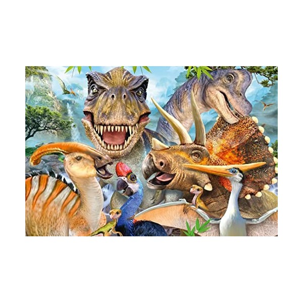 Schmidt Spiele 56452 Dinosaure, Puzzle pour Enfants 150 pièces, Taille Unique