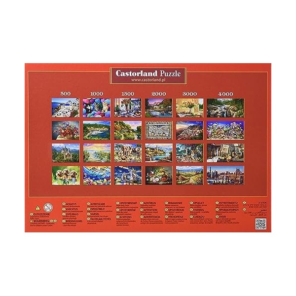 Castorland - B-52141 - "Jungle rivière Puzzle Puzzle 500 pièces, multicolore 